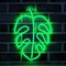 Tropical Summer Monstera Neon Sign, Green Palm Leaves LED Light Up Signs for Tropical Party Decorations, Home Safari Jungle Decor